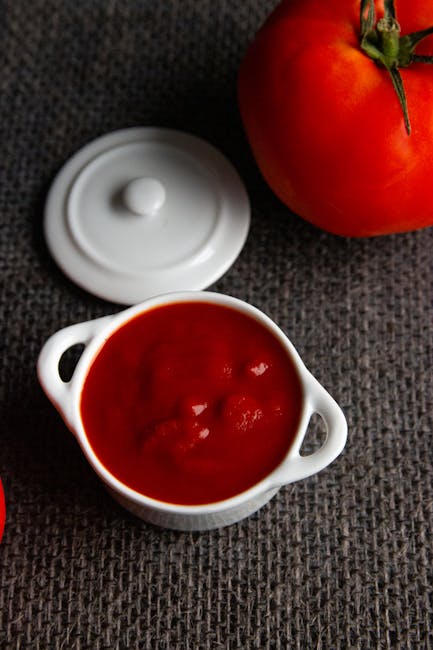 Ketchup maison : cinq variantes testées chez moi